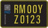 Orignal HSRP Number Plate